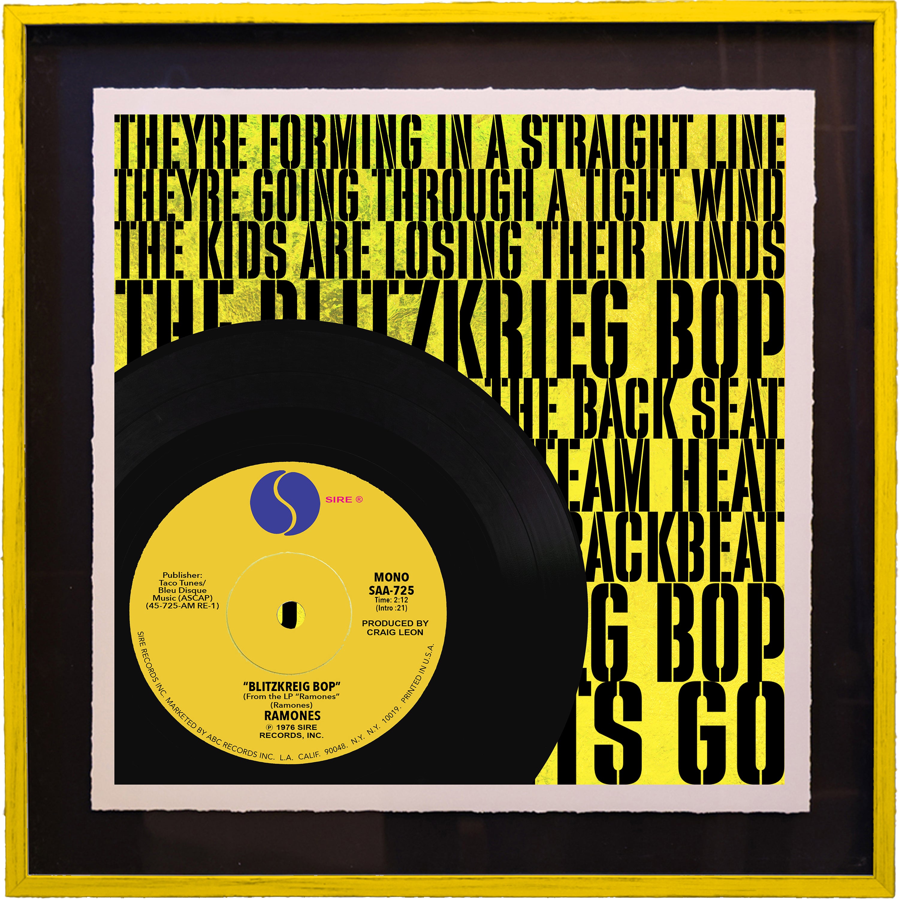 Ramones - "Blitzkreig Bop" V2