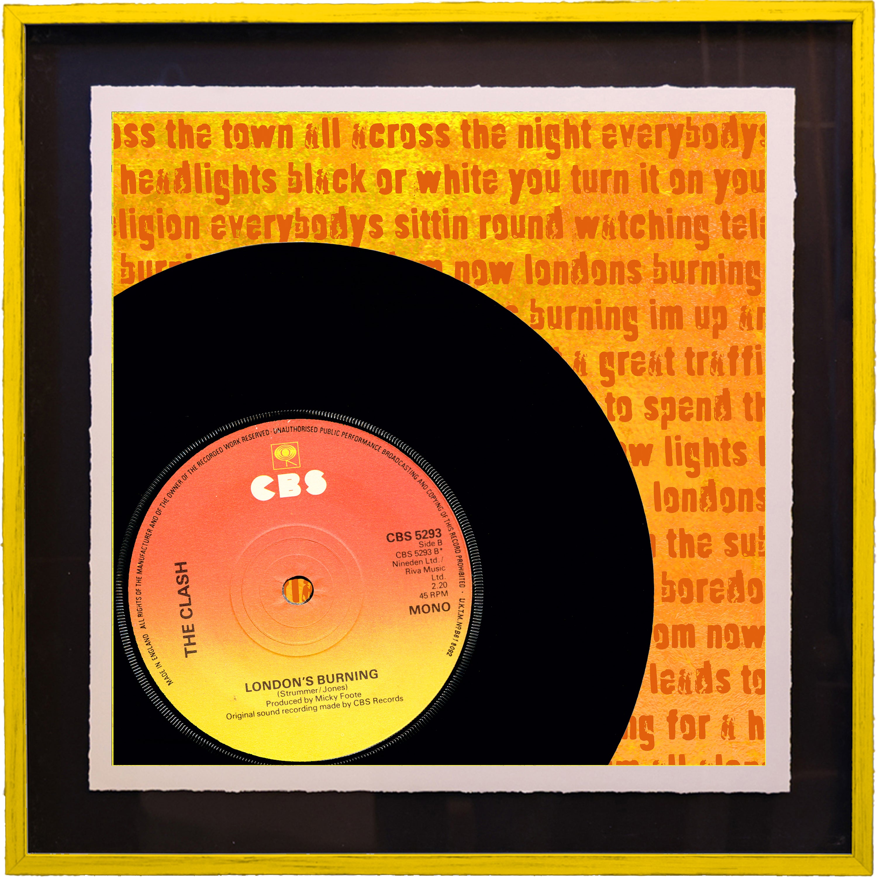 The Clash - "London's Burning" V2