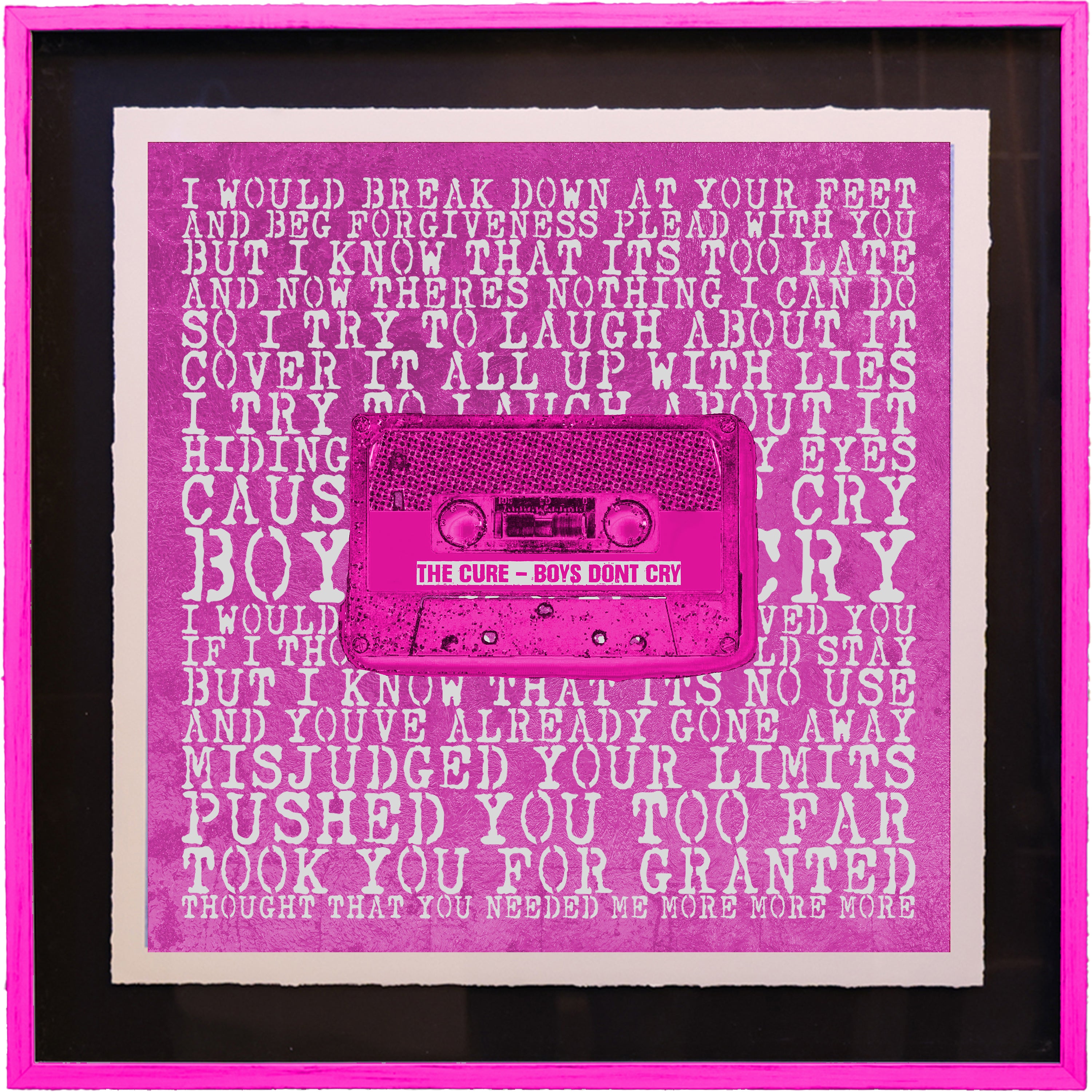The Cure - "Boys Don't Cry"